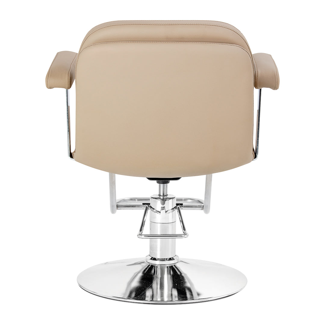 Poltrona da parrucchiere Omega Astra Beige - immagine 4
