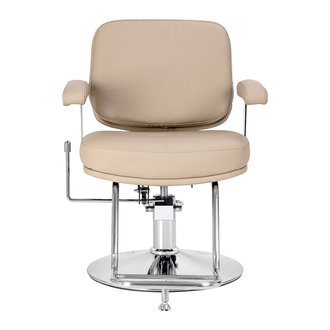Poltrona da parrucchiere Omega Astra Plus Beige - immagine 4