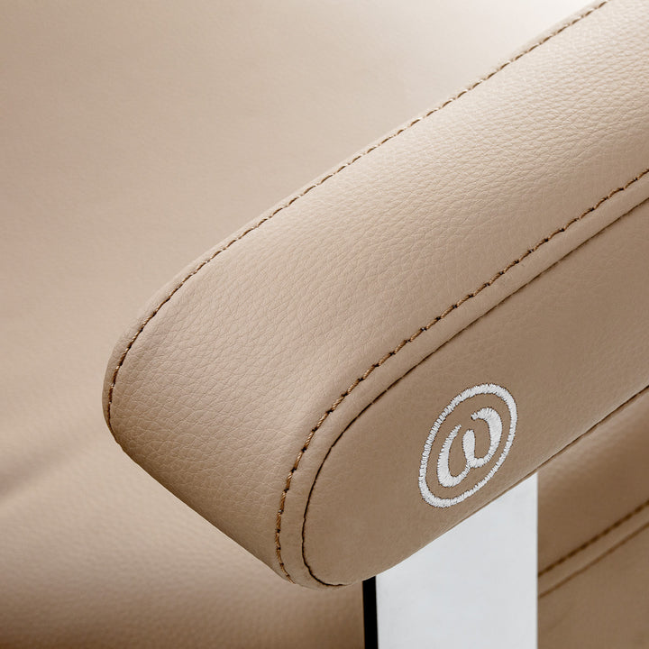 Poltrona da parrucchiere Omega Astra Plus Beige - immagine 6