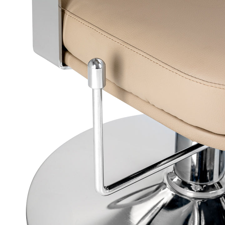 Poltrona da parrucchiere Omega Astra Plus Beige - immagine 8