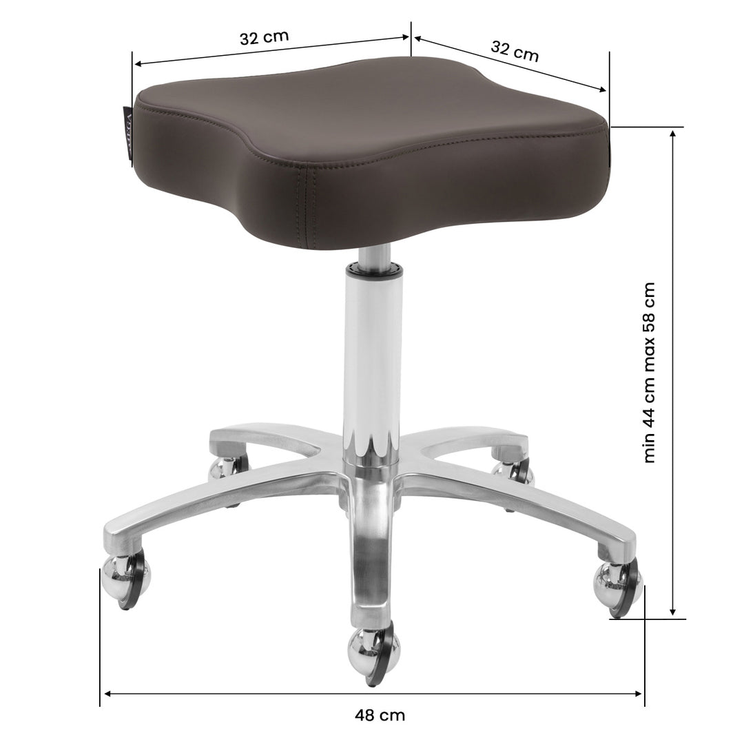 Sedia da Ufficio Omega Supremo Marrone - immagine 5