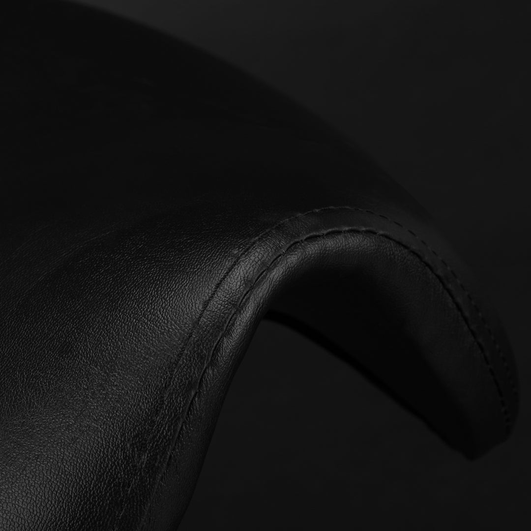 Sgabello Ergonomico con Ruote e Schienale 6001-G Oro-Nero - immagine 5