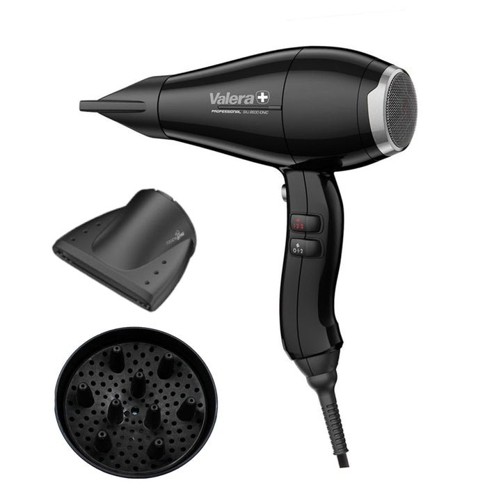 Asciugacapelli Valera Silent Jet 8600 Ionico Rotocord Nero - immagine 2