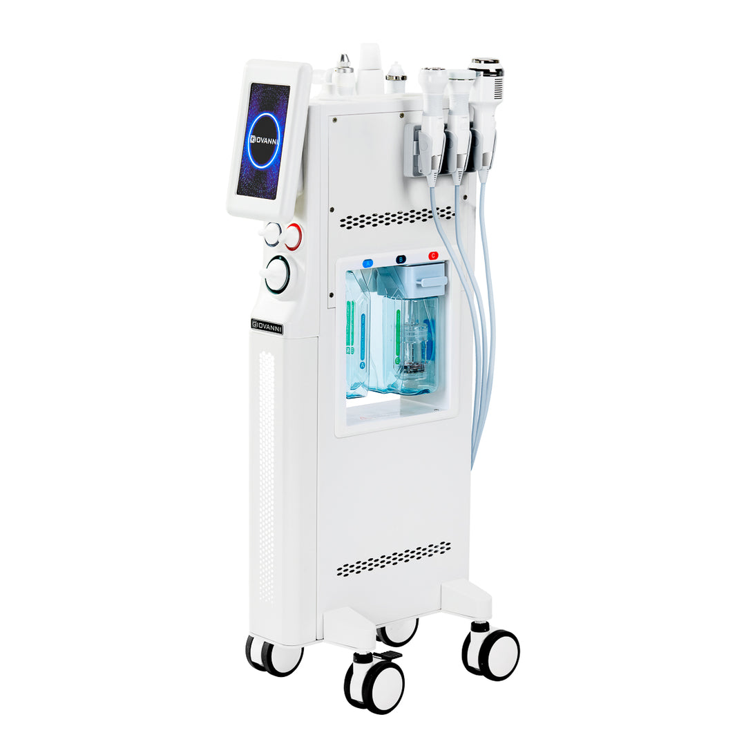 Apparecchio Idrodermoabrasione 6 in 1 Giovanni Ashe Super Bubble Bianco