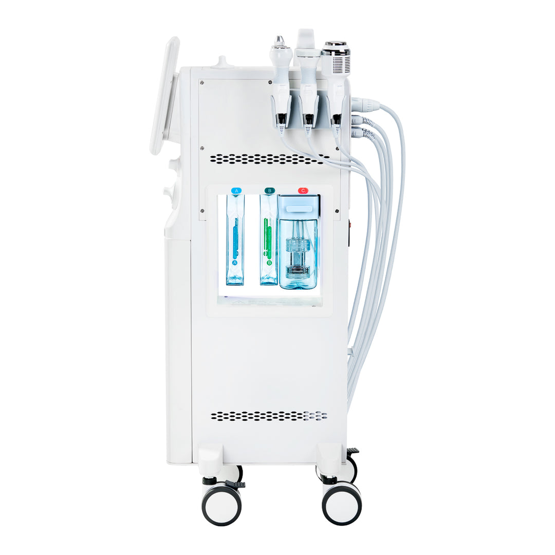 Apparecchio Idrodermoabrasione 6 in 1 Giovanni Ashe Super Bubble Bianco - immagine 2