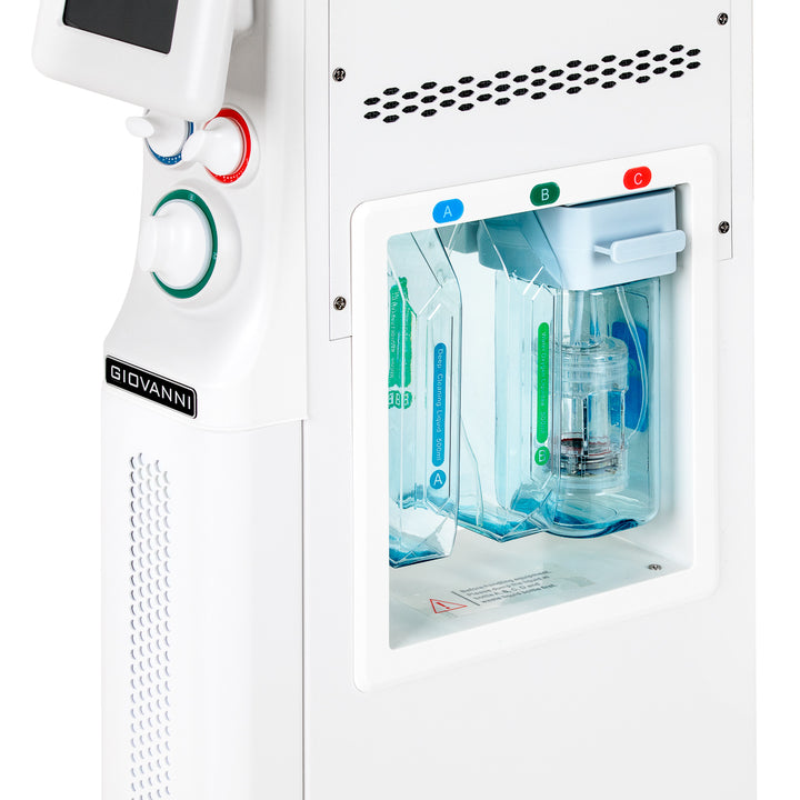 Apparecchio Idrodermoabrasione 6 in 1 Giovanni Ashe Super Bubble Bianco - immagine 4
