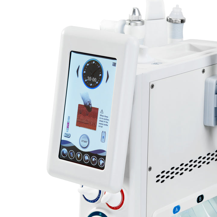 Apparecchio Idrodermoabrasione 6 in 1 Giovanni Ashe Super Bubble Bianco - immagine 8