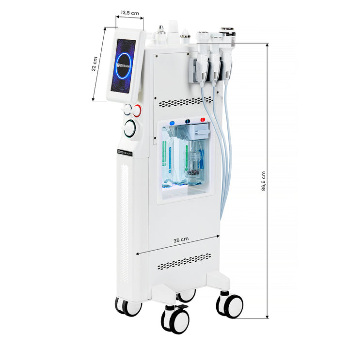 Apparecchio Idrodermoabrasione 6 in 1 Giovanni Ashe Super Bubble Bianco - immagine 11