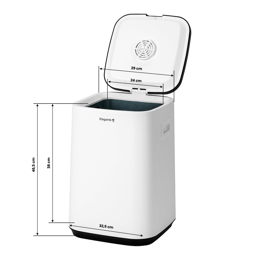 Scaldasalviette Elegante E3 20L 450W Bianco - immagine 8