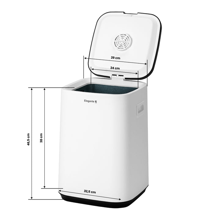Scaldasalviette Elegante E3 20L 450W Bianco - immagine 8