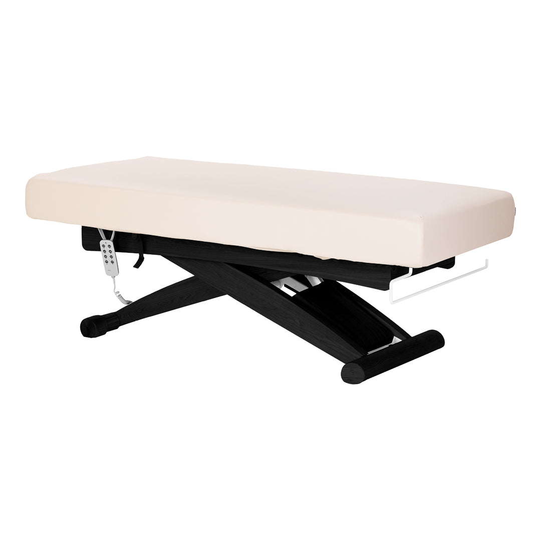Lettino da massaggio elettrico Sillon Siesta Crema-Nero - immagine 4