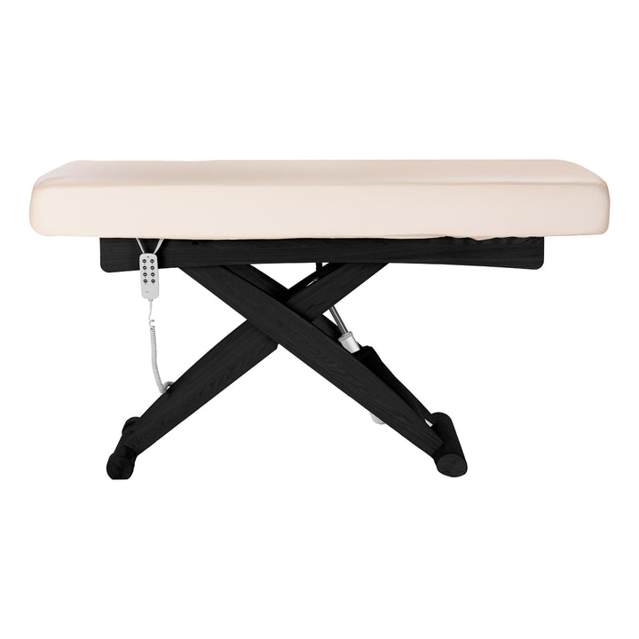 Lettino da massaggio elettrico Sillon Siesta Crema-Nero - immagine 6