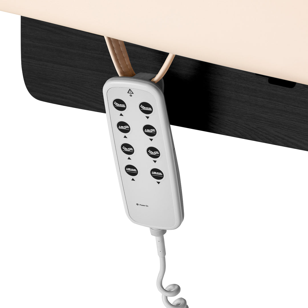 Lettino da massaggio elettrico Sillon Siesta Crema-Nero - immagine 7