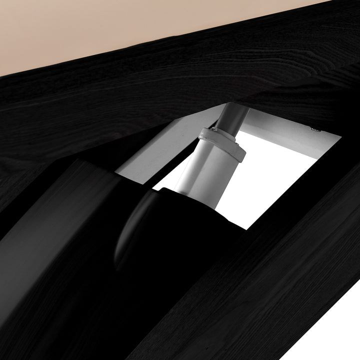 Lettino da massaggio elettrico Sillon Siesta Crema-Nero - immagine 13