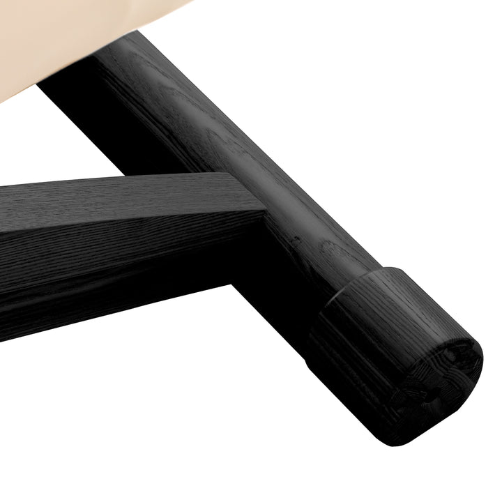 Lettino da massaggio elettrico Sillon Siesta Crema-Nero - immagine 19