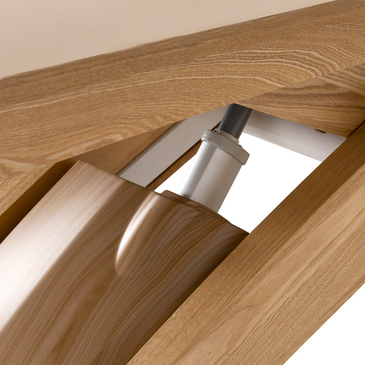 Lettino da massaggio elettrico Sillon Siesta Crema-Marrone chiaro - immagine 13
