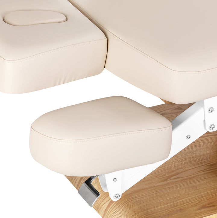 Lettino da massaggio elettrico Sillon Relax Crema-Marrone chiaro - immagine 8