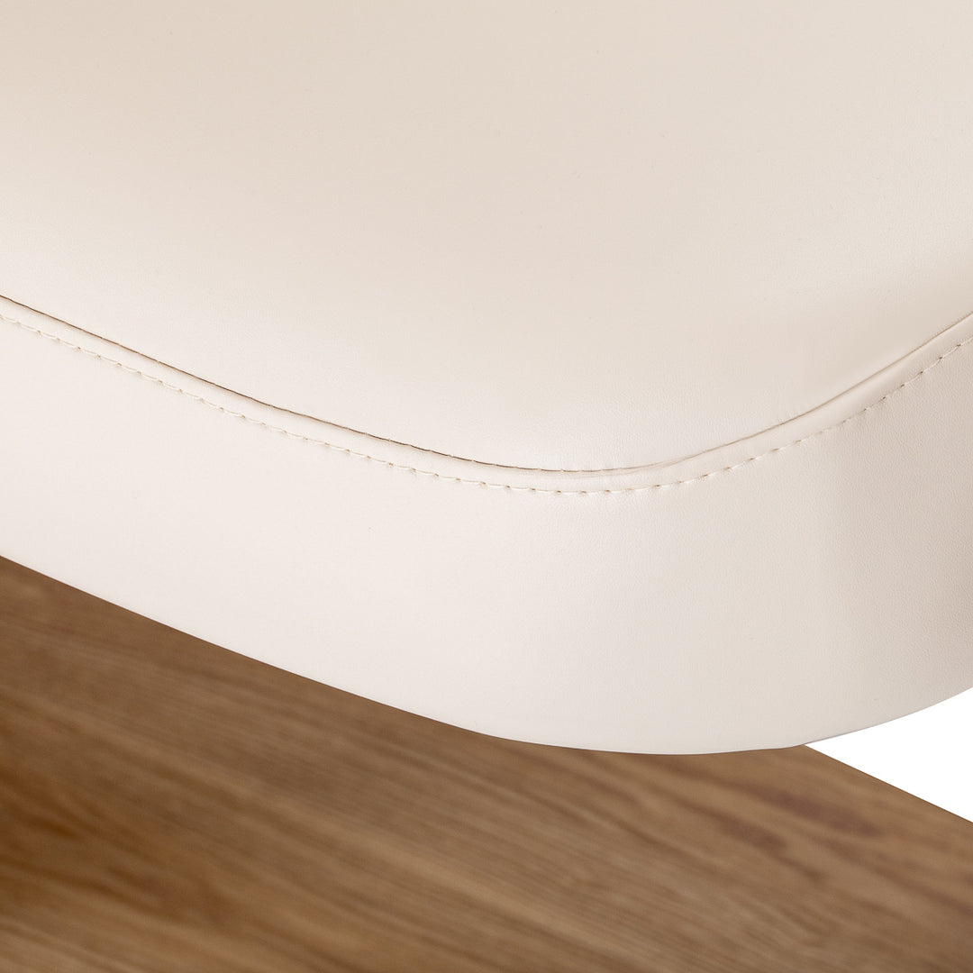 Lettino da massaggio elettrico Sillon Relax Crema-Marrone chiaro - immagine 10