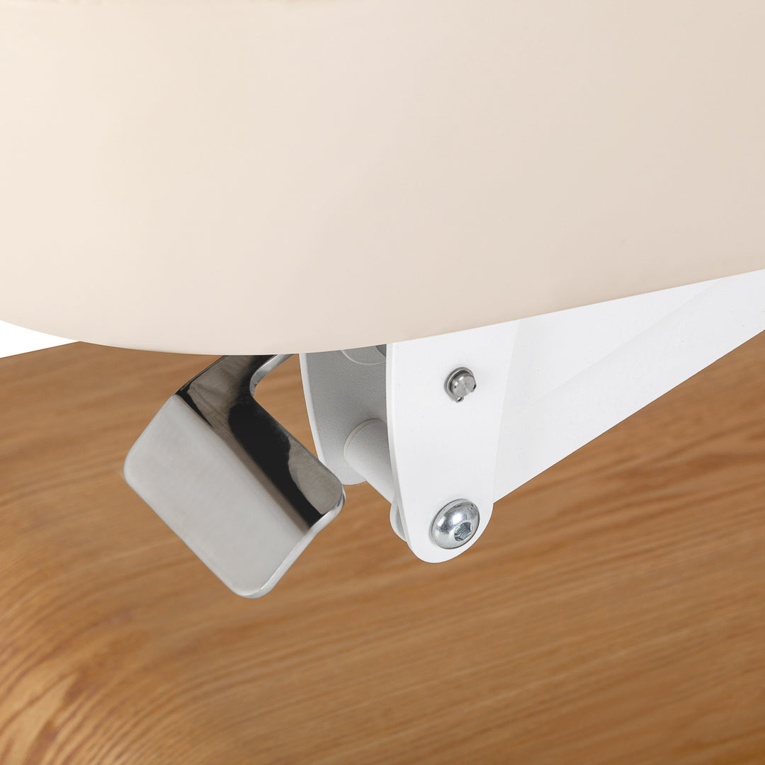 Lettino da massaggio elettrico Sillon Relax Crema-Marrone chiaro - immagine 16