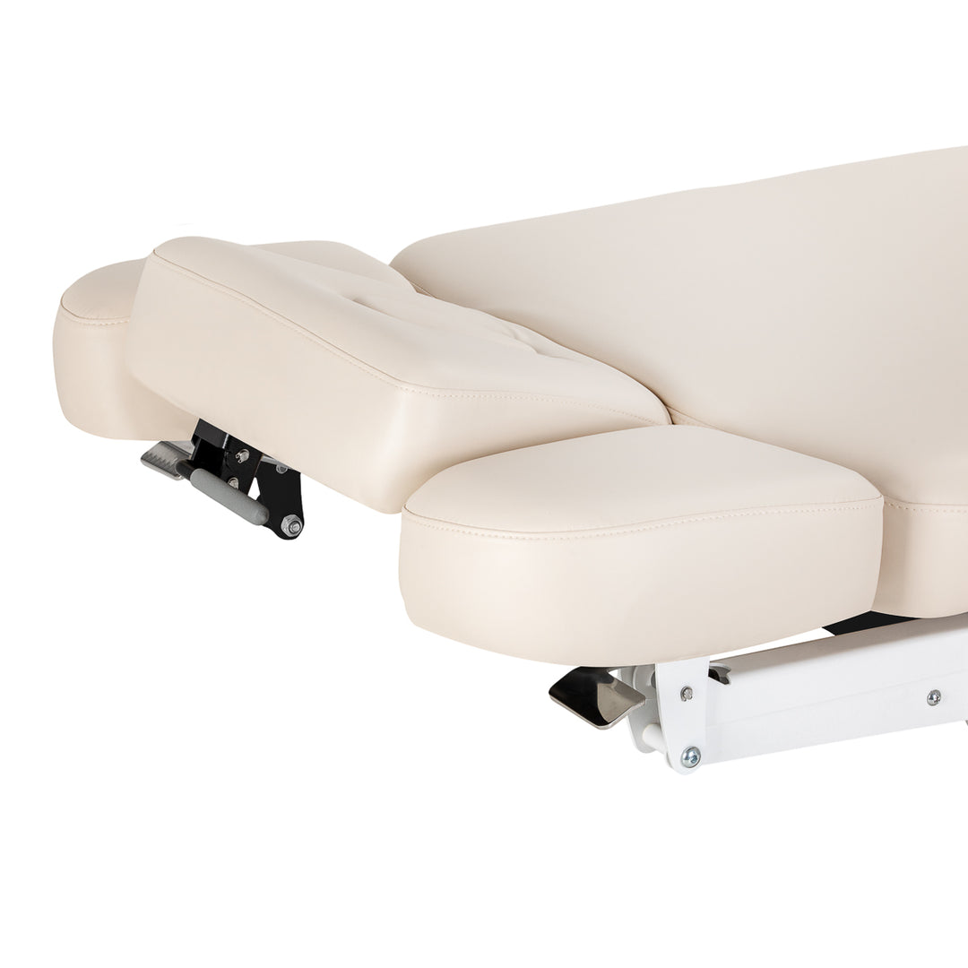 Lettino da massaggio elettrico Sillon Relax Crema-Nero - immagine 15