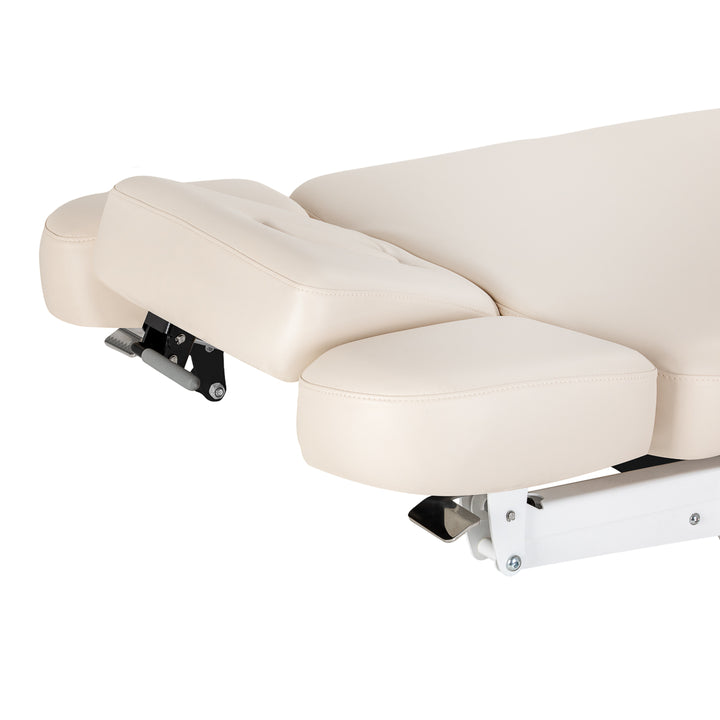 Lettino da massaggio elettrico Sillon Relax Crema-Nero - immagine 15