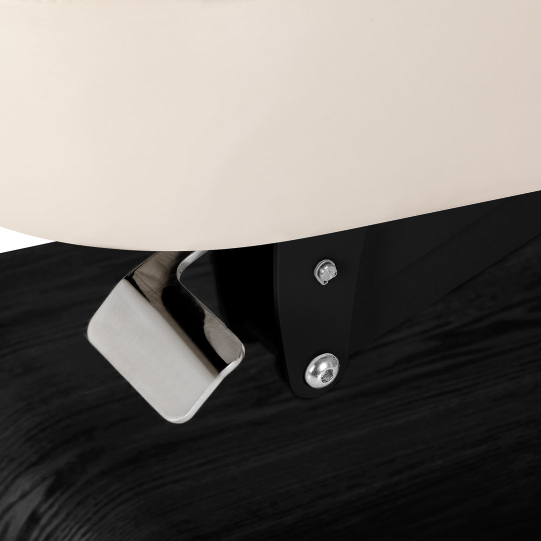 Lettino da massaggio elettrico Sillon Relax Crema-Nero - immagine 16