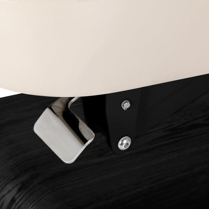 Lettino da massaggio elettrico Sillon Relax Crema-Nero - immagine 16