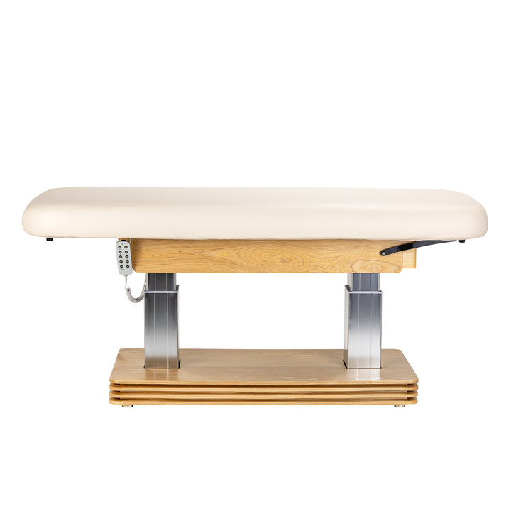 Lettino da massaggio elettrico Sillon Comfort Crema-Marrone chiaro - immagine 6
