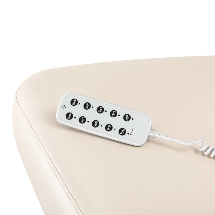 Lettino da massaggio elettrico Sillon Comfort Crema-Marrone chiaro - immagine 15