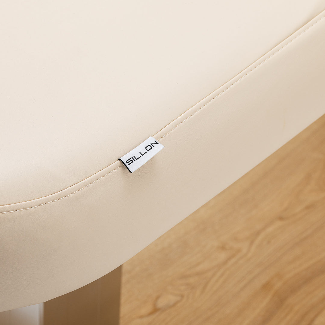 Lettino da massaggio elettrico Sillon Comfort Crema-Marrone chiaro - immagine 16