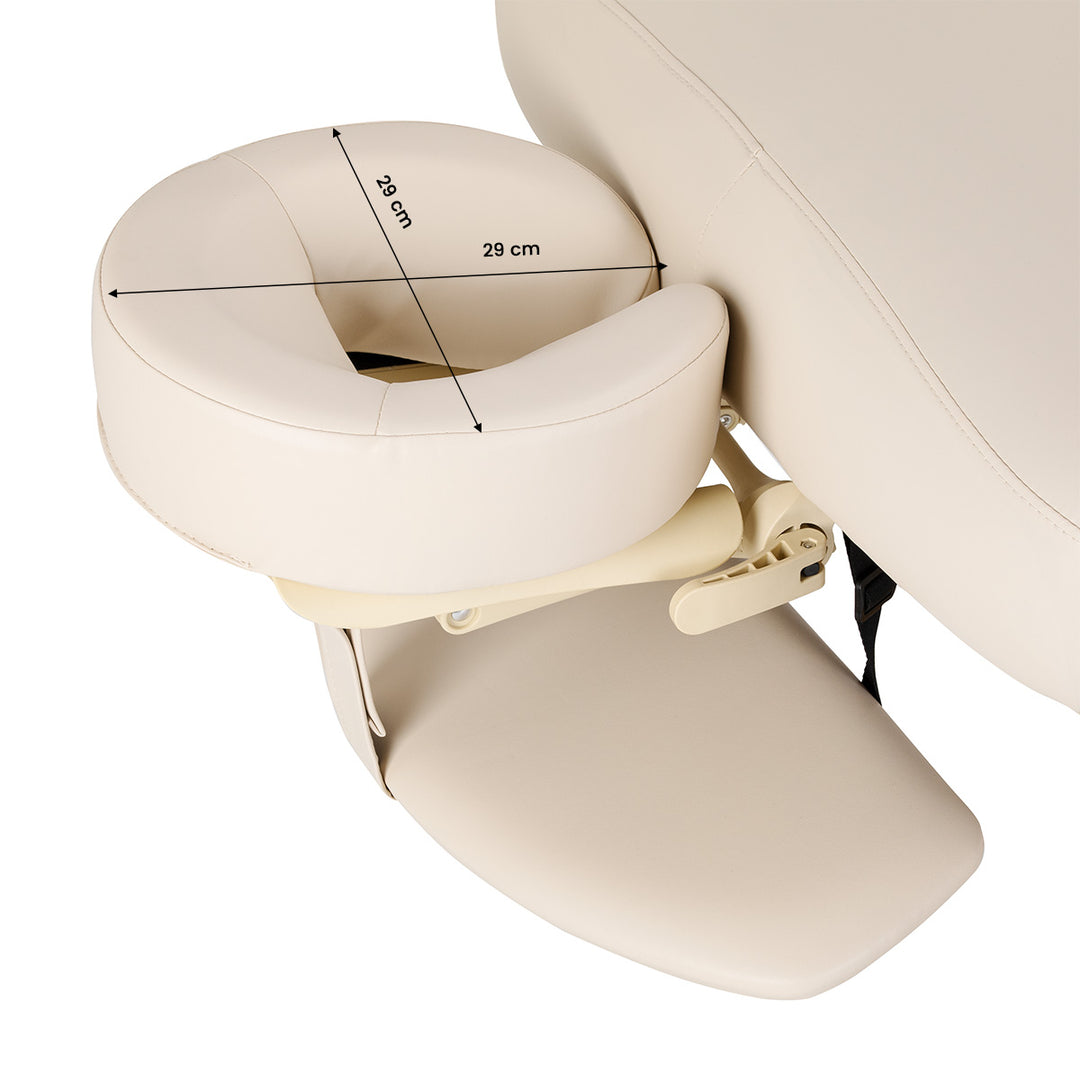 Lettino da massaggio elettrico Sillon Comfort Crema-Marrone chiaro - immagine 22