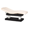 Lettino da massaggio elettrico Sillon Comfort Crema-Nero