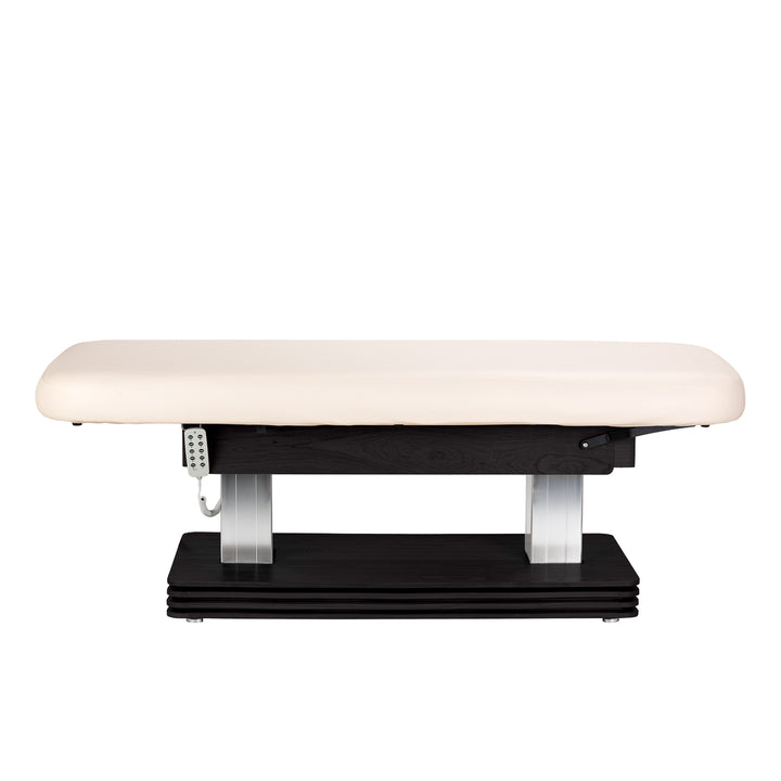 Lettino da massaggio elettrico Sillon Comfort Crema-Nero - immagine 5