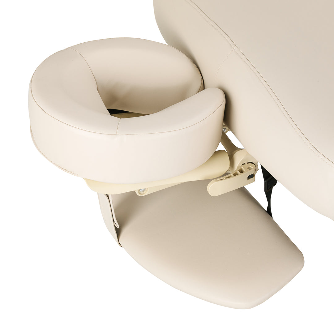 Lettino da massaggio elettrico Sillon Comfort Crema-Nero - immagine 8