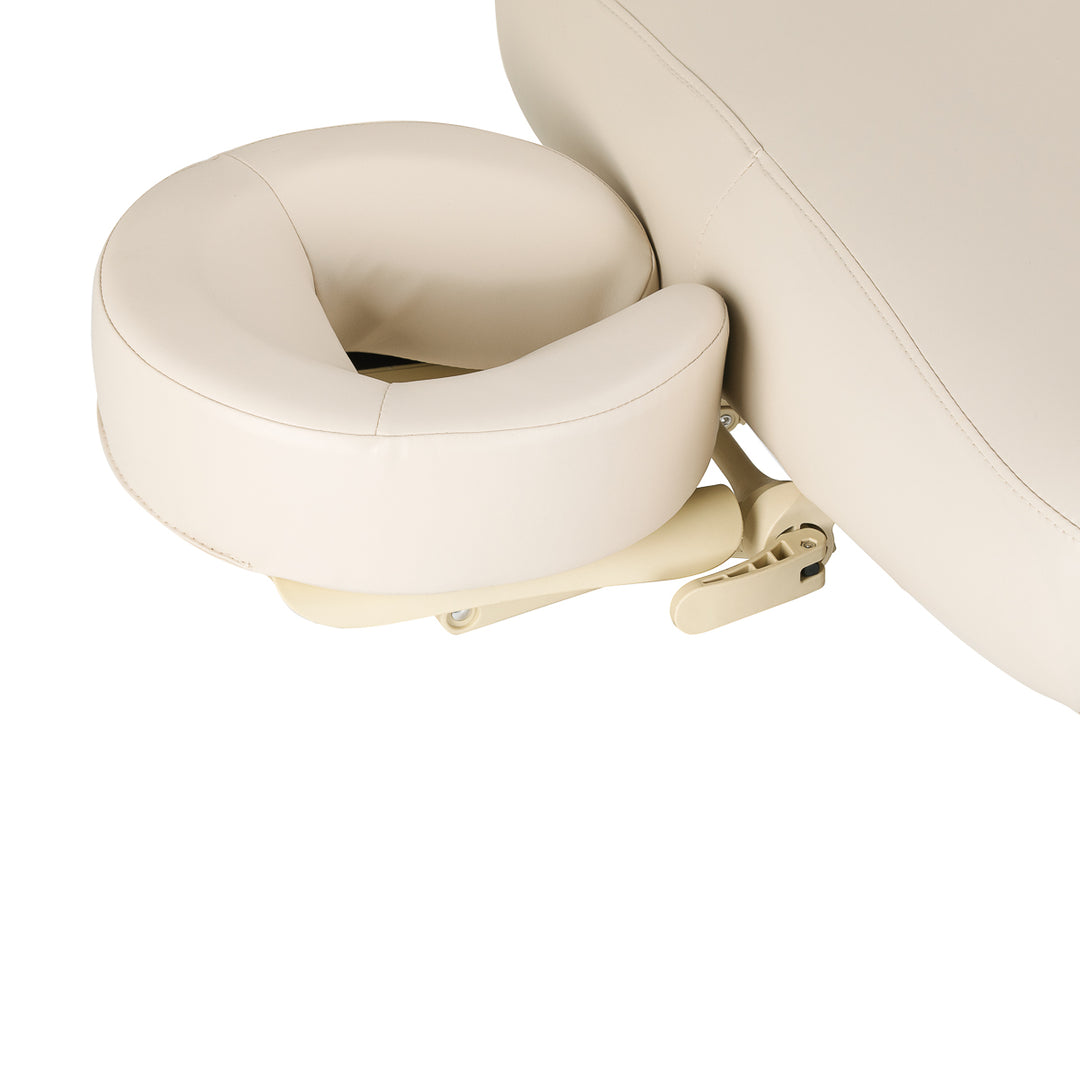 Lettino da massaggio elettrico Sillon Comfort Crema-Nero - immagine 9