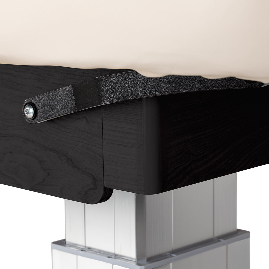 Lettino da massaggio elettrico Sillon Comfort Crema-Nero - immagine 10