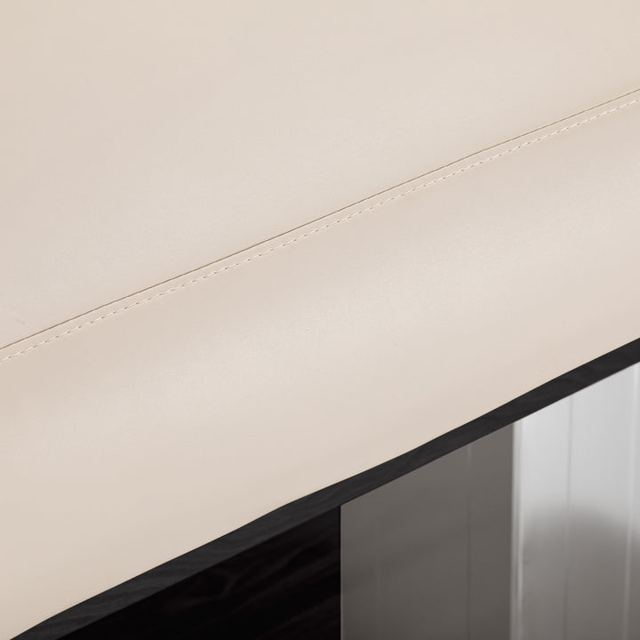 Lettino da massaggio elettrico Sillon Comfort Crema-Nero - immagine 11