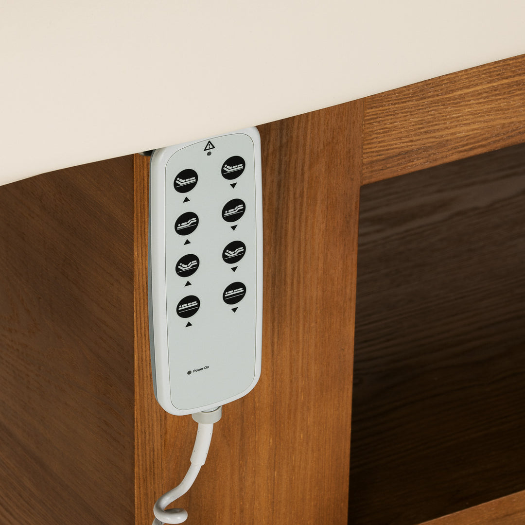 Lettino da massaggio elettrico Sillon Leisure Crema - immagine 7