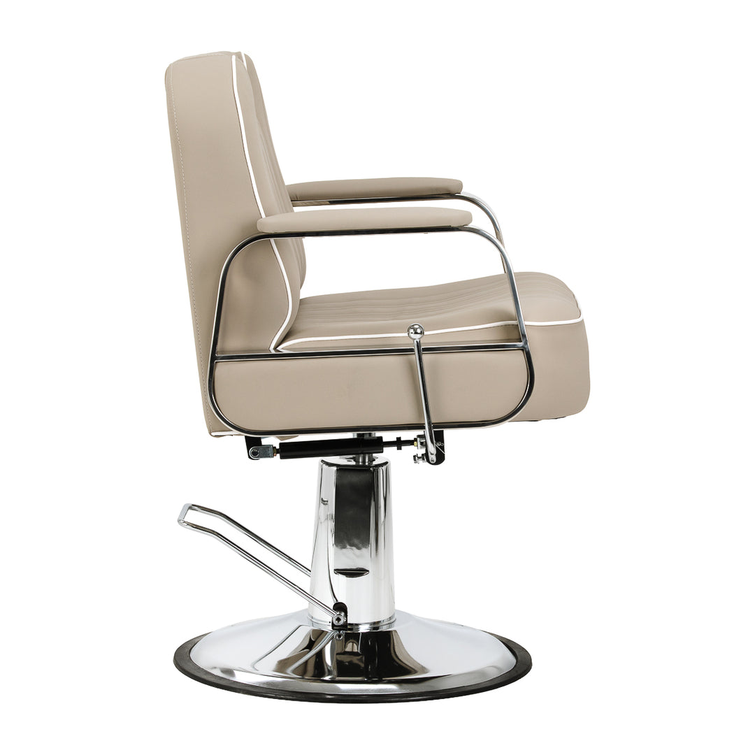 Poltrona da barbiere Gabbiano Rufo Beige - immagine 2