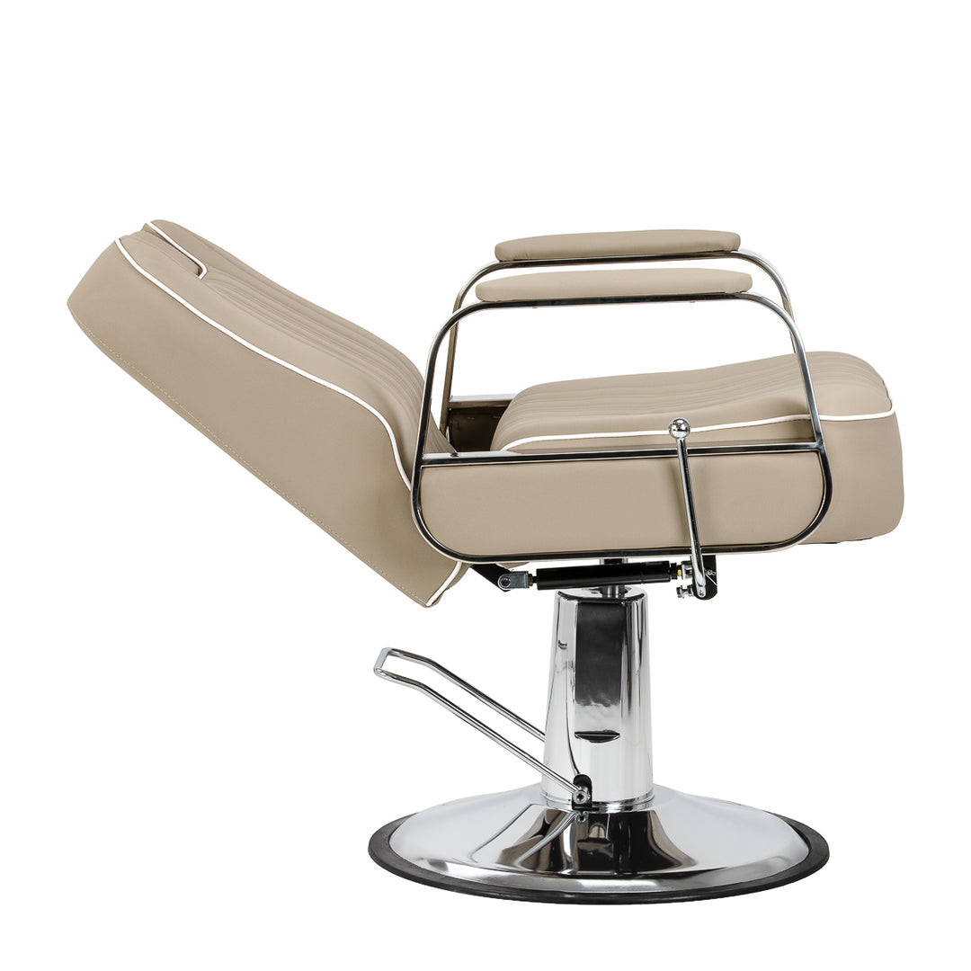Poltrona da barbiere Gabbiano Rufo Beige - immagine 3