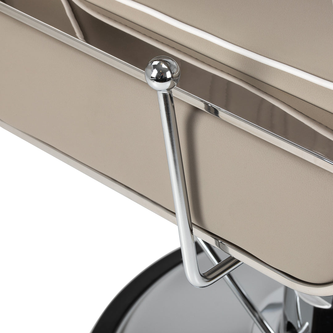 Poltrona da barbiere Gabbiano Rufo Beige - immagine 6