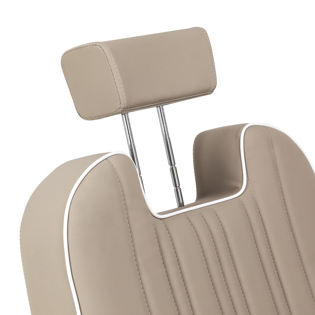 Poltrona da barbiere Gabbiano Rufo Beige - immagine 8