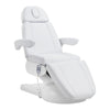 Poltrona Estetica Elettrica Azzurro Lux con 3 Motori Bianco