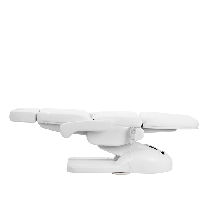 Lettino da massaggio elettrico Azzurro Lux 3 motori con riscaldamento Bianco - immagine 5