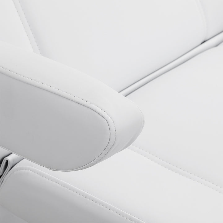 Lettino da massaggio elettrico Azzurro Lux 3 motori con riscaldamento Bianco - immagine 7