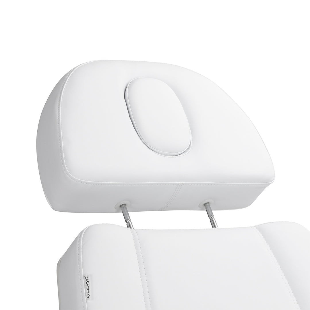 Lettino da massaggio elettrico Azzurro Lux 3 motori con riscaldamento Bianco - immagine 11