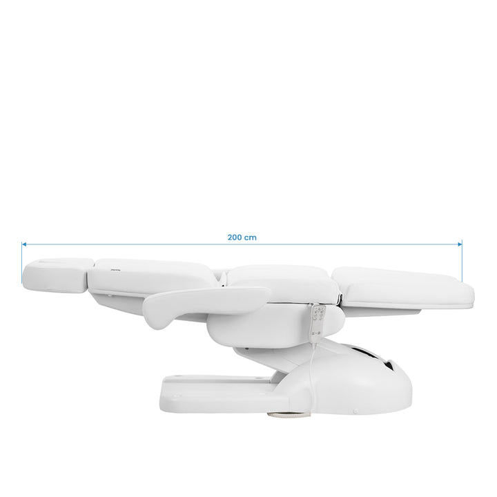 Lettino da massaggio elettrico Azzurro Lux 3 motori con riscaldamento Bianco - immagine 14