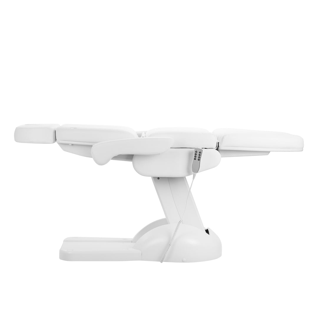 Lettino da massaggio elettrico Azzurro Lux 4 motori Bianco - immagine 8