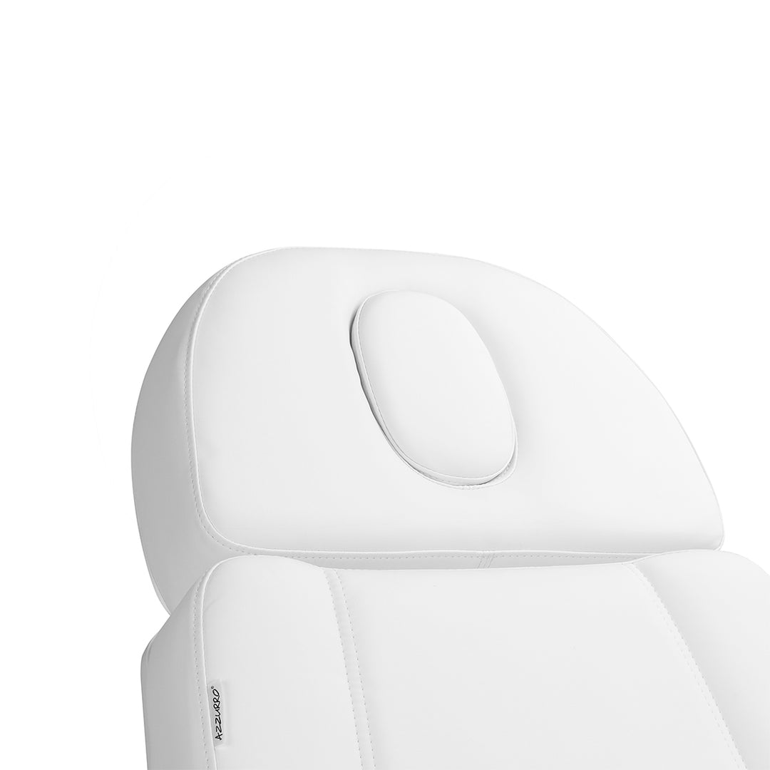 Poltrona Estetica Elettrica Azzurro Lux Pedi con 3 Motori Bianco - immagine 13