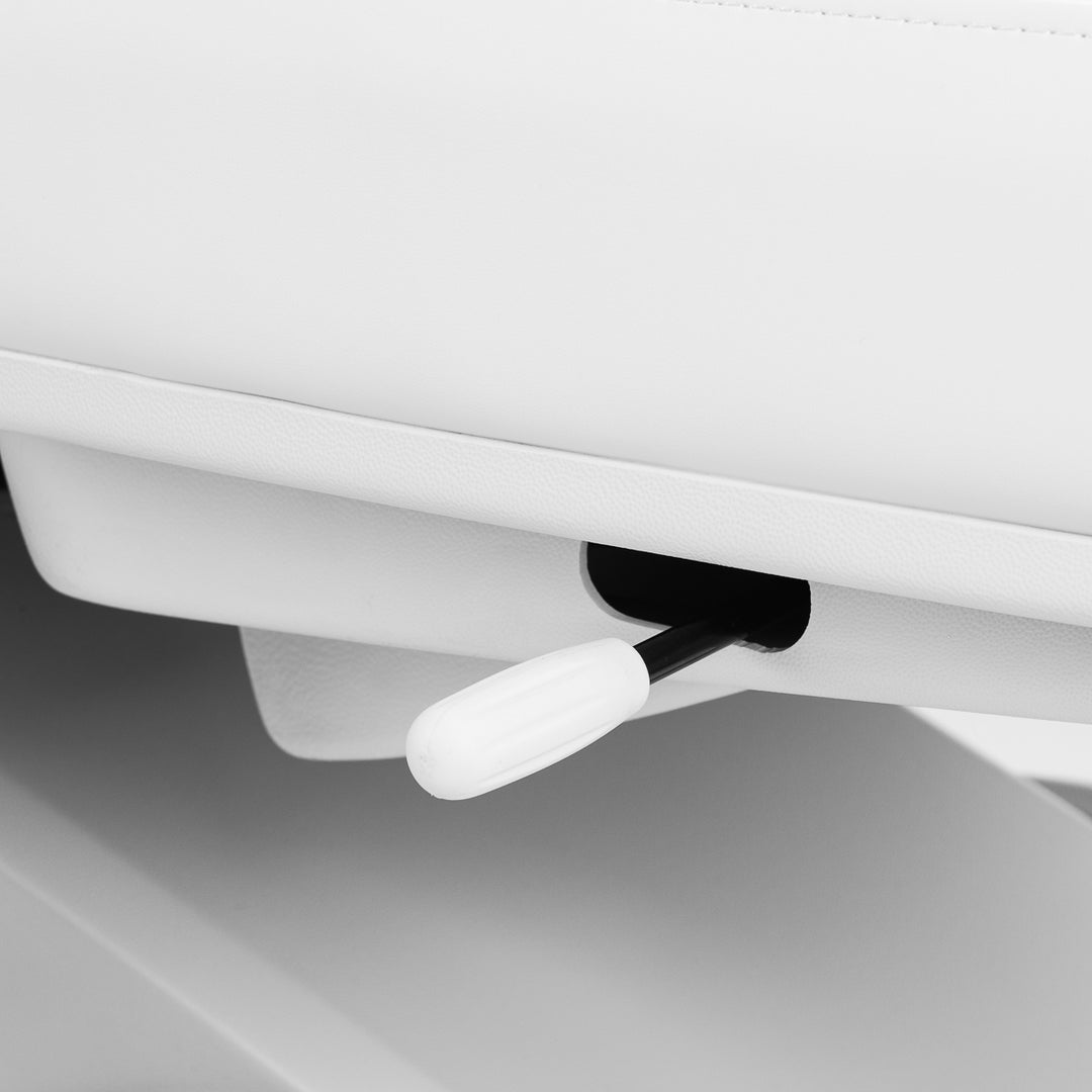 Poltrona Estetica Elettrica Azzurro Lux Pedi con 3 Motori Bianco - immagine 18
